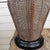 Large Vintage Handwoven Rattan and Cane Urn Form Table Lamp For Sale - Image 10 of 11