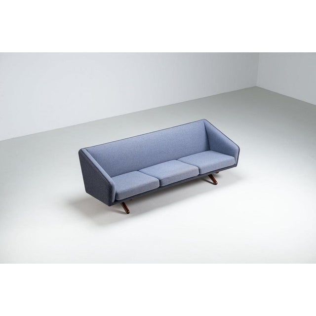 Ml-90 Three-Seater Sofa by Illum Wikkelso for Laursen, Denmark, 1960 For Sale - Image 3 of 15