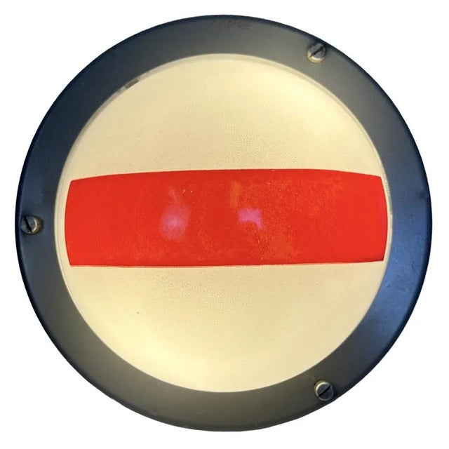 Vintage Emergency Wall Light from Elektrosvit, 1970s For Sale - Image 12 of 13