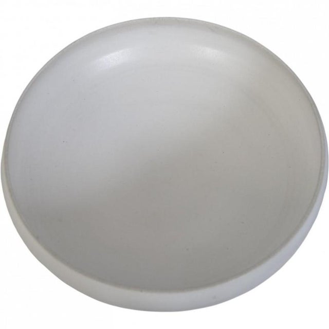 White Ceramic Bowl by Herman Kæhler, 1940s For Sale - Image 3 of 6