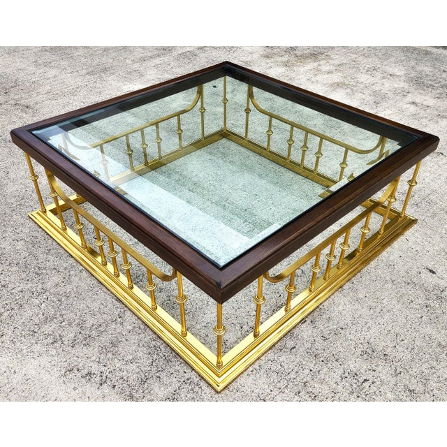 1980s Erwin Lambeth Coffee Table 1980s For Sale - Image 5 of 13