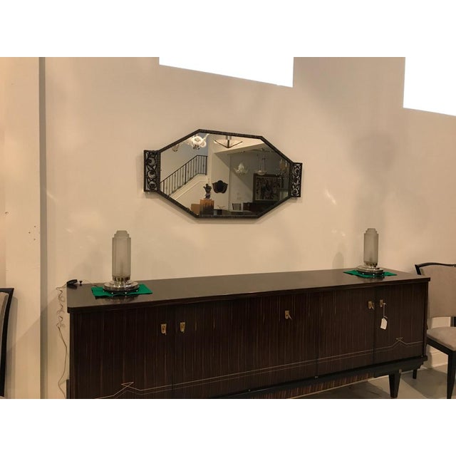 French Art Deco Table Lamps by Genet Et Michon With Marble Base - a Pair For Sale - Image 10 of 10