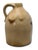 Excellent & Unsusal 1 1/2 Gallon Size Antique American Blue Flower Decorated Stoneware Jug From Vermont Circa 1870s For Sale - Image 14 of 18