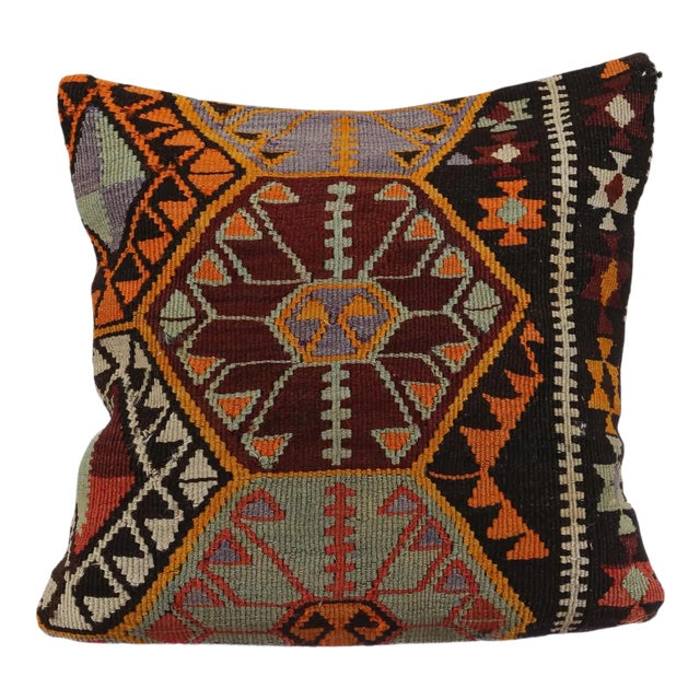Turkish Kilim Pillow Cover For Sale
