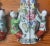 19th Century Chinese Export Porcelain Famille Rose Wall Pocket Vases - a Pair For Sale - Image 4 of 11