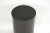 Art Deco Vintage Black Lacquer & Brass Round Pedestal For Sale - Image 3 of 9