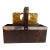 Italian Dior Faux Tortoise and Chrome Magazine Holder For Sale