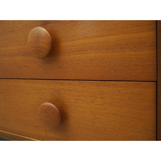 Vintage Danish Teak Chest of Drawers, 1960s For Sale - Image 9 of 15