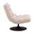 Contemporary Tufted Cream Boucle Swivel Chair For Sale - Image 3 of 4