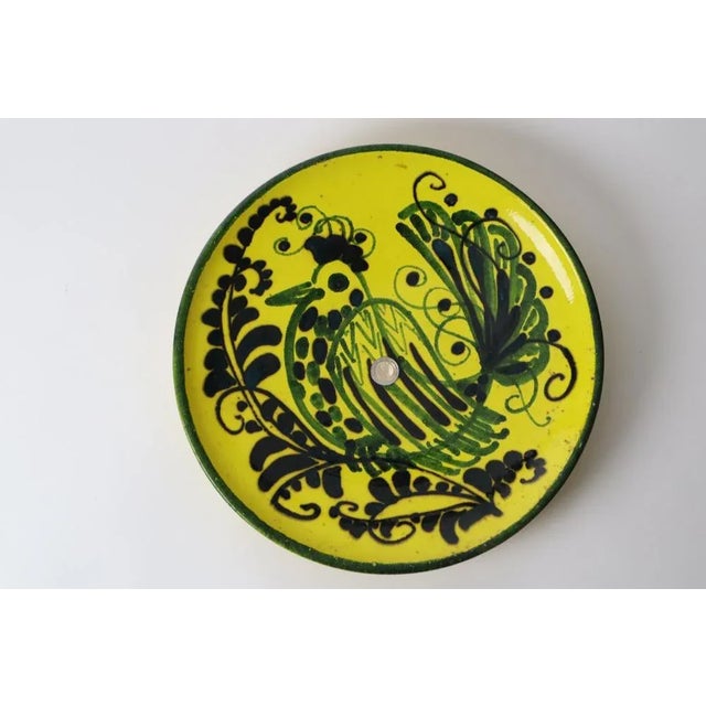 Big The Yello Bird Plate, 1960s, in Very Good conditions. Designed 1950 to 1959