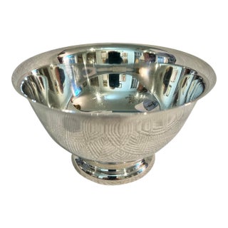Vintage Sheridan Silver Plate 7” Revere Bowl For Sale