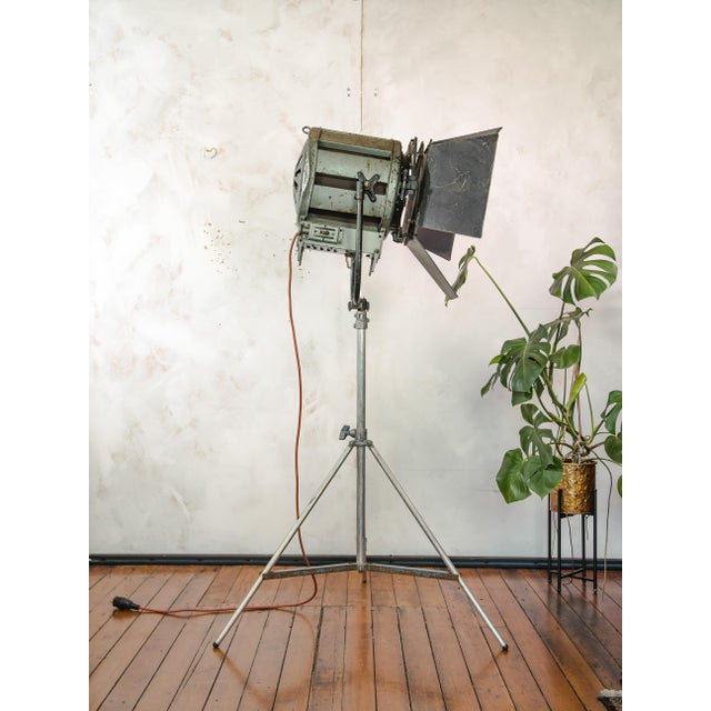 Vintage 2KW Film Spotlight Floor Lamp, 1970s For Sale - Image 4 of 18