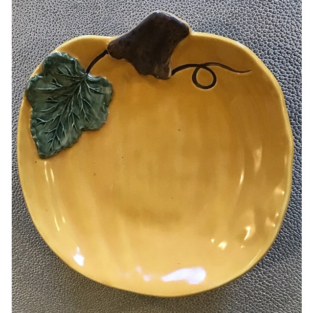 Mid-Century Modern Vintage William Sonoma Autumn Gourd Collection Pumpkin Bowls - Set of 4 For Sale - Image 3 of 3