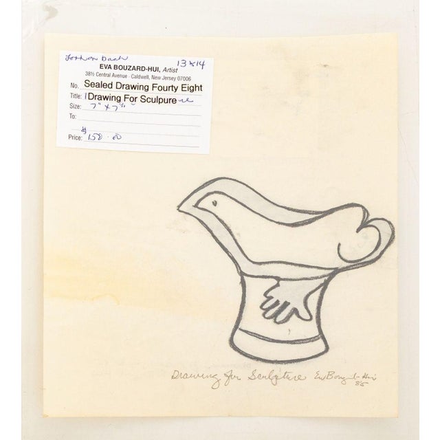 Eva Bouzard-Hui Surrealist Mixed Media, 11 For Sale - Image 15 of 15