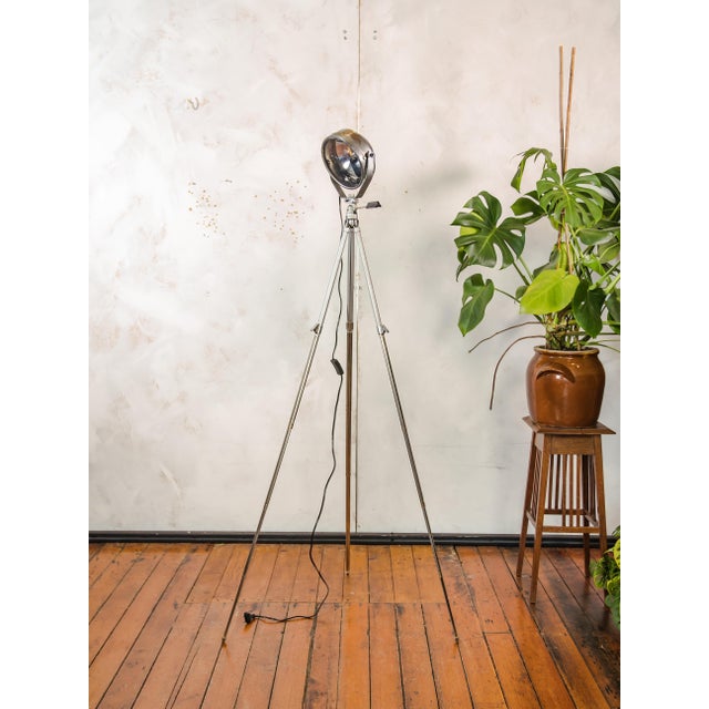 Industrial Vintage Automotive Floor Lamp, 1950s For Sale - Image 3 of 14