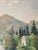 Saul Kovner 1940s Oil Painting Los Angeles Cityscape Hollywood Hills Wpa For Sale In Los Angeles - Image 6 of 18