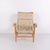 Wood Model 69 Pernilla Chair in Striped Fabric by Bruno Mathsson for Dux, 1960s For Sale - Image 7 of 12