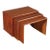 Mid 20th Century Set of Danish Nesting Tables For Sale