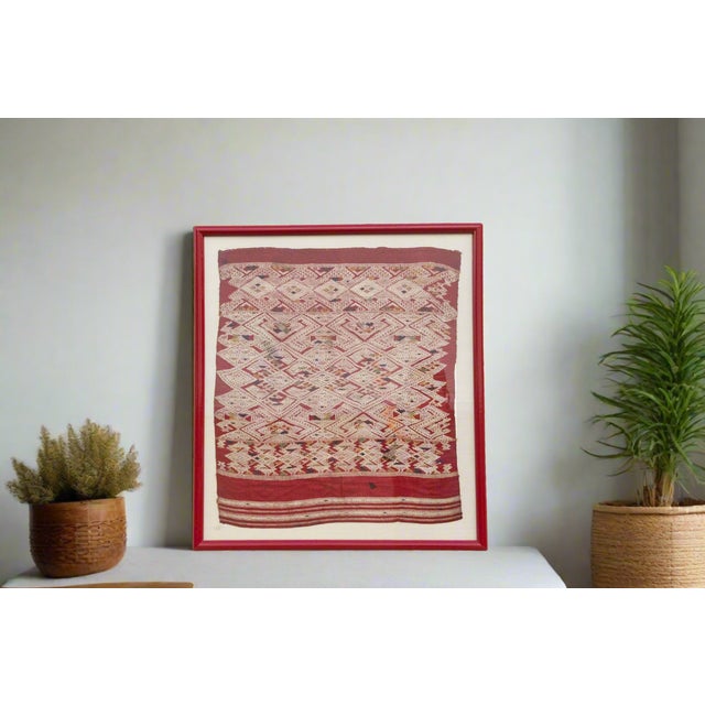This stunning textile invites you to explore the rich weaving traditions of the Andes Mountains in South America. Likely...