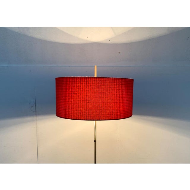 Black Mid-Century German Minimalist Floor Lamp from Kaiser Idell / Kaiser Leuchten, 1960s For Sale - Image 8 of 18