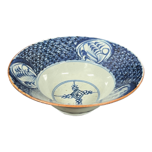 19th Century Chinese Art Blue and White Porcelain Bowl