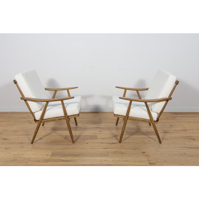 Mid-Century Armchairs from Ton, 1960s, Set of 2 For Sale - Image 6 of 18