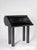 1970s Featured in The 2020 San Francisco Decorator Showcase — 1970s Hans Eichenberger for Röthlisberger Postmodern Black Mahogany & Chrome Roll-Top Desk For Sale - Image 5 of 13