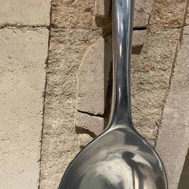 1970s Curtis C Jere Giant Fork & Spoon Pop Art Wall Sculptures - a Pair For Sale - Image 11 of 12