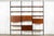George Nelson Early Production George Nelson Omni Three-Bay Modular Walnut Wall Unit by Structural Products, Circa 1961 For Sale - Image 4 of 18