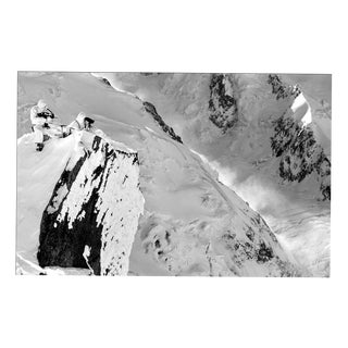José Nicolas, Alpins on the Arete des Cosmiques, 1999, Silver Print For Sale