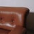 Beautiful and comfortable three-seater leather sofa, original from the 1970s. Dimensions: Length 215 cm Maximum backrest...