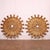 Italian Sunburst Mirrors, 1950s, Set of 2 For Sale - Image 16 of 16