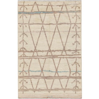 Apadana Modern Moroccan Rug, 5'4" X 7'10" For Sale