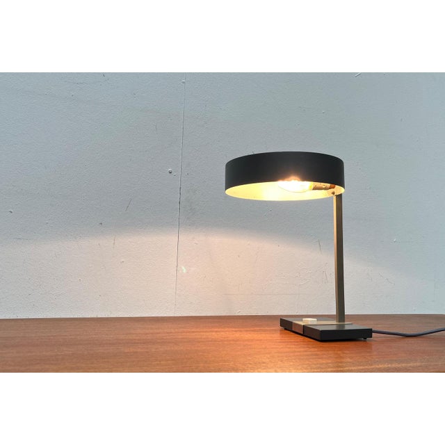 Mid-Century Minimalist German Table Lamp from Hillebrand, 1960s For Sale - Image 14 of 18