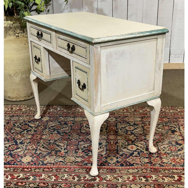 Vintage English Pine Desk, 1950s For Sale - Image 10 of 15