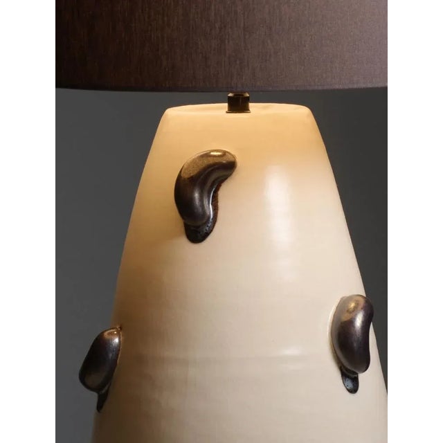 Beans Ceramic Table Lamp by Katia Langeard For Sale - Image 6 of 6