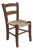 Vintage Wooden and Rope Children's Chair, 1970s For Sale