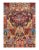 This is a gorgeous and authentic Persian Kashmar fantasy carpet in the Zir Khaki design with Kufic inscriptions. Zir Khaki...