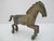 Metal Vintage Chinese Bronze Han Dynasty Style Galloping Horse Statue Figurine For Sale - Image 7 of 10