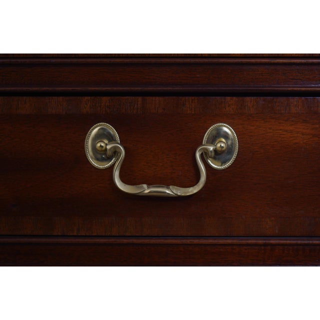Brown Councill Craftsmen Mahogany 8 Drawer Dresser For Sale - Image 8 of 14