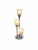 Vintage Glass Table Lamp, 1970s For Sale - Image 6 of 7
