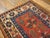 1880s Red Rust Geometric Tribal Antique Caucasian Kazak Rug 4'5" X 7'3" Handknotted Wool Carpet For Sale In New York - Image 6 of 6