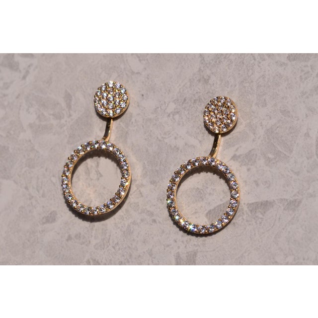 Contemporary The 200th Street: Convertible Earrings in Yellow Gold, 2 Pieces For Sale - Image 3 of 3