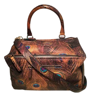 Givenchy Pandora Peacock Leather Handbag