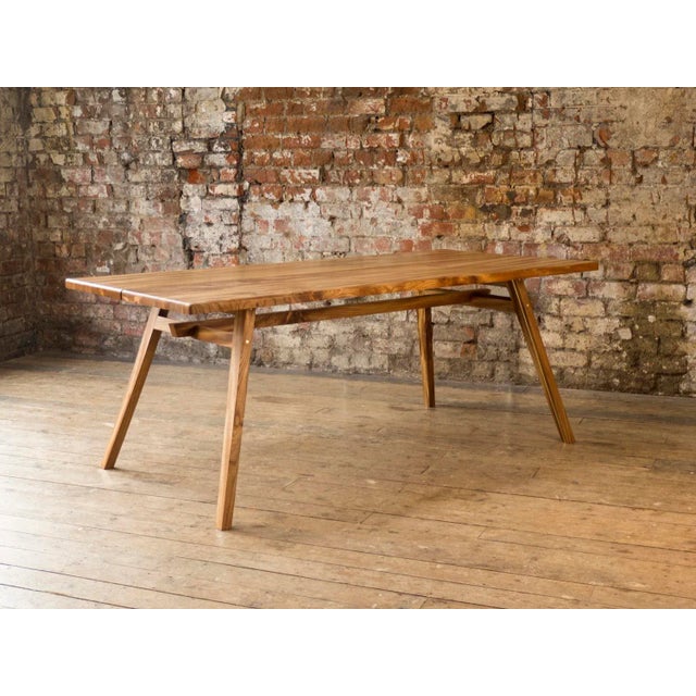 Handmade from 25 year air-dried Welsh elm sustainably felled from an organic farm, the wood does all the talking here,...