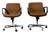 Pair of Vintage Swivel Tilt Office Chairs Attributed To Steelcase, Circa 1970's For Sale - Image 9 of 12