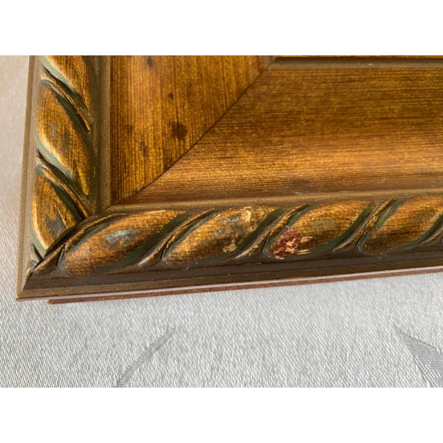 Mid 20th Century, Framed Print: The Shrine, by J. Wm. Waterhouse, Textured Giclee Gold Rope Twist 11.75" For Sale - Image 15 of 17