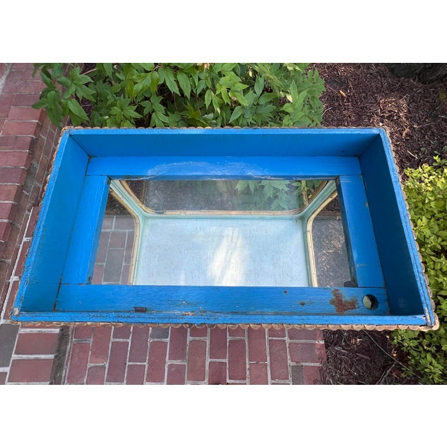 Vintage Mid 20th Century Split Reed Bamboo or Rattan Tikki Fish Tank or Aquarium For Sale In Washington DC - Image 6 of 12