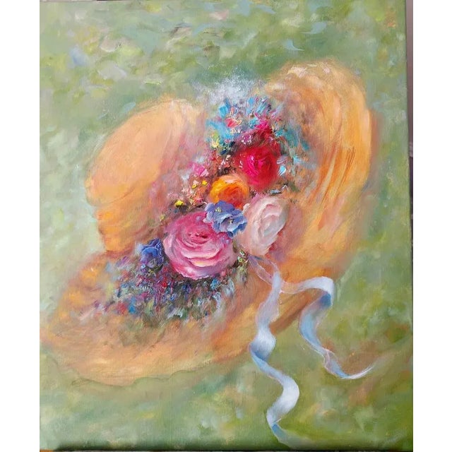 Oil painting on canvas by Elena Mardashova, 60x50 cm. Excellent condition. This piece is attributed to the mentioned...