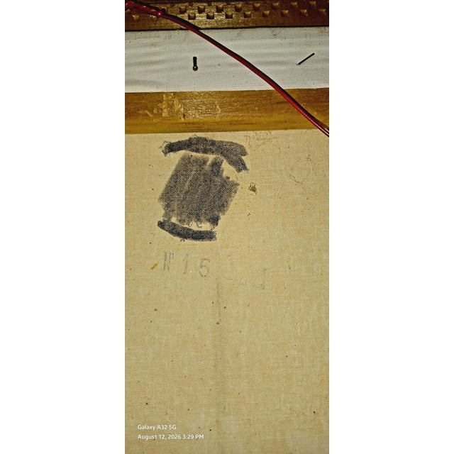 1970s 1970s Renato Longanes Oil Painting Titled: Full Sail Clipper in Open Sea For Sale - Image 5 of 5
